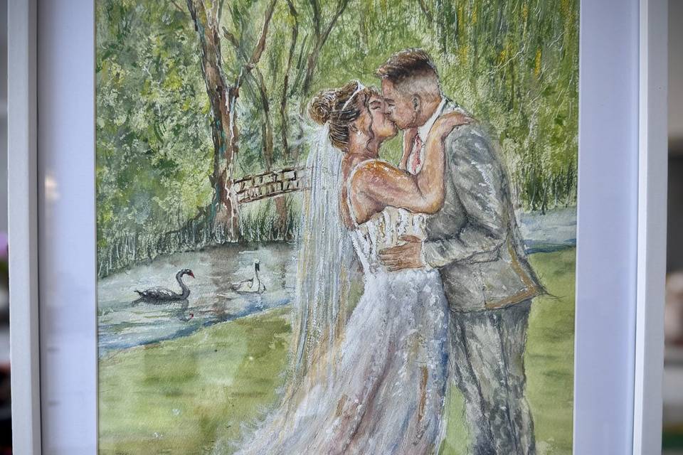 Bride and groom