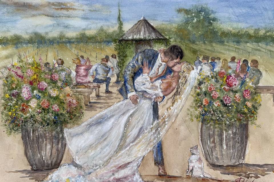Live Wedding Painter