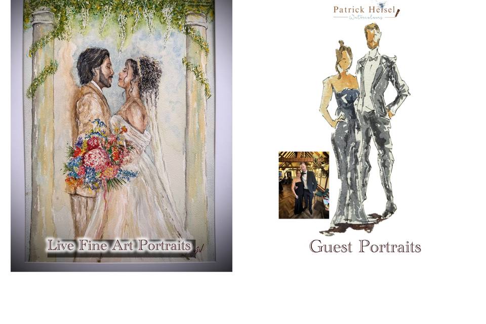 Live Wedding Painter
