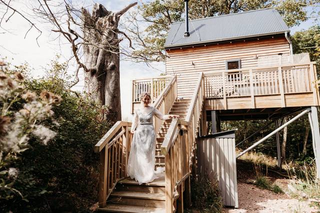 Get ready in our Tree Houses