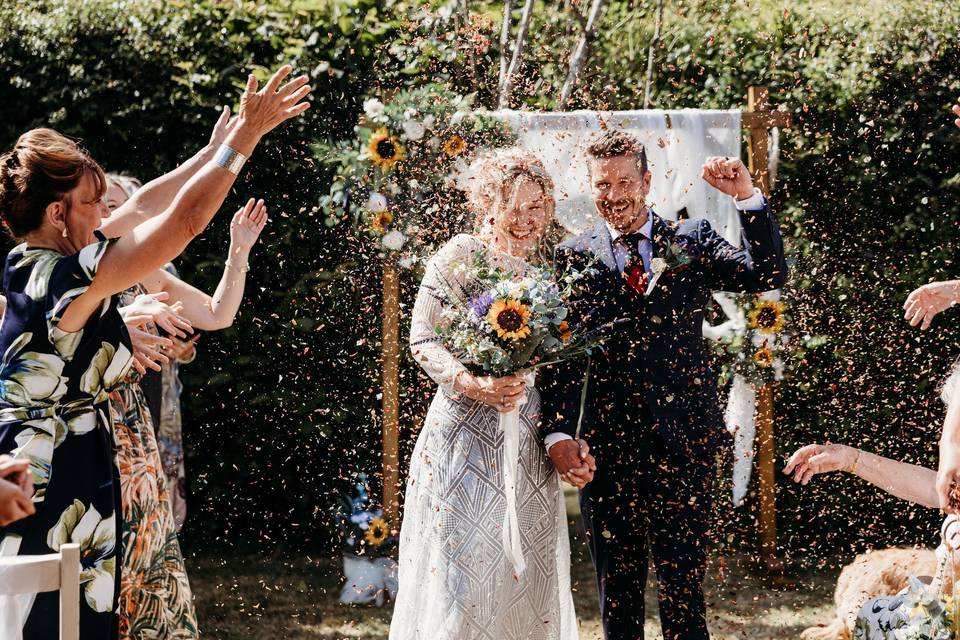 Ceremony in the Walled Garden
