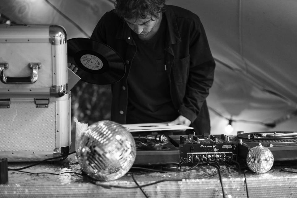 We work with DJs and bands