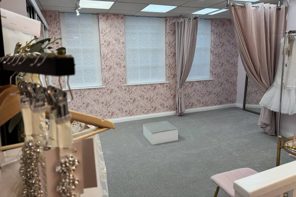 Private dressing room