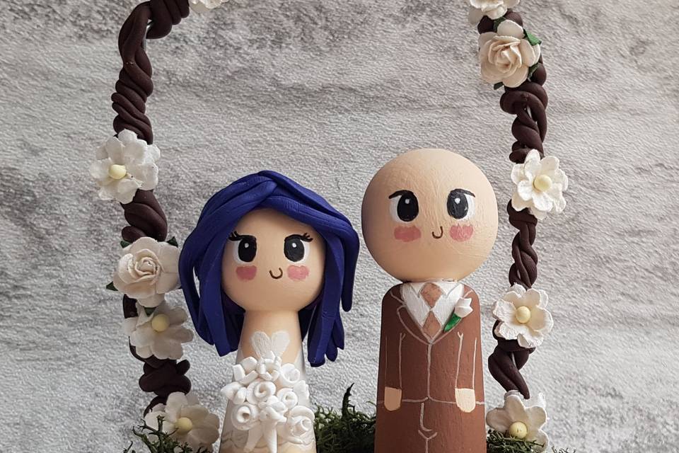 Etsy wedding toppers