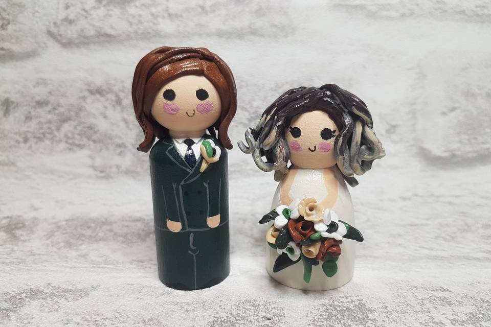 Luxury cake toppers