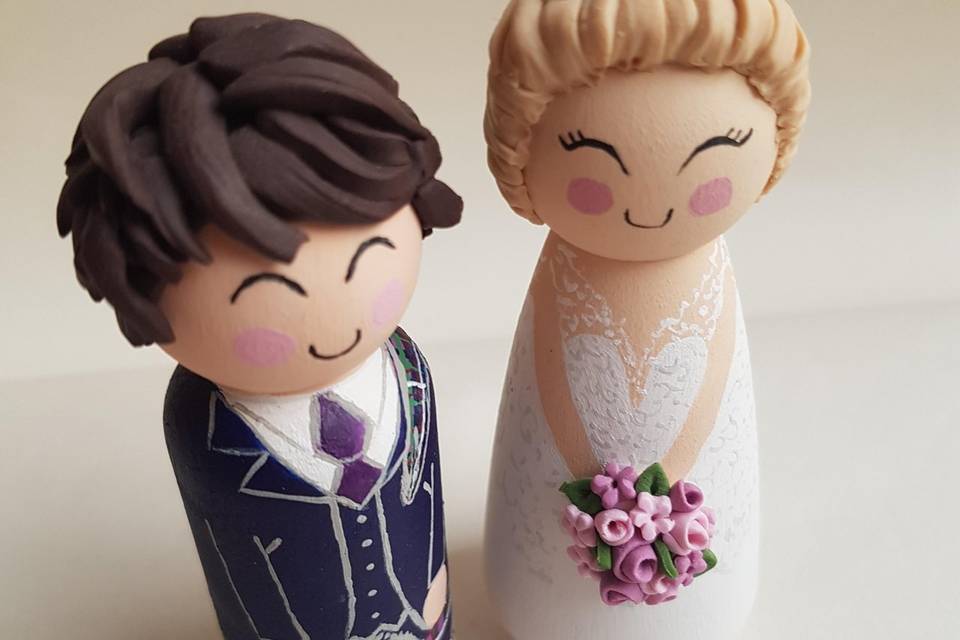 Scottish wedding topper