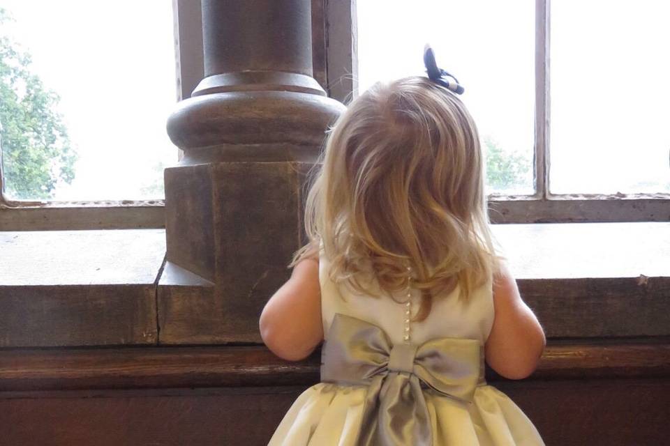 Flower Girl in the Great Hall