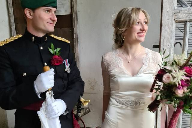 Soft, natural bridal makeup