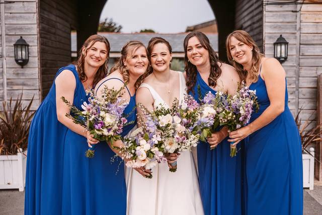 Bride & bridal party makeup