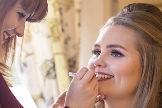 Natural bridal makeup