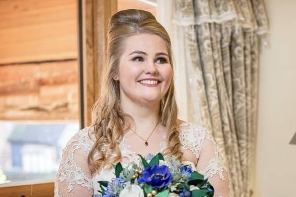 Natural bridal makeup
