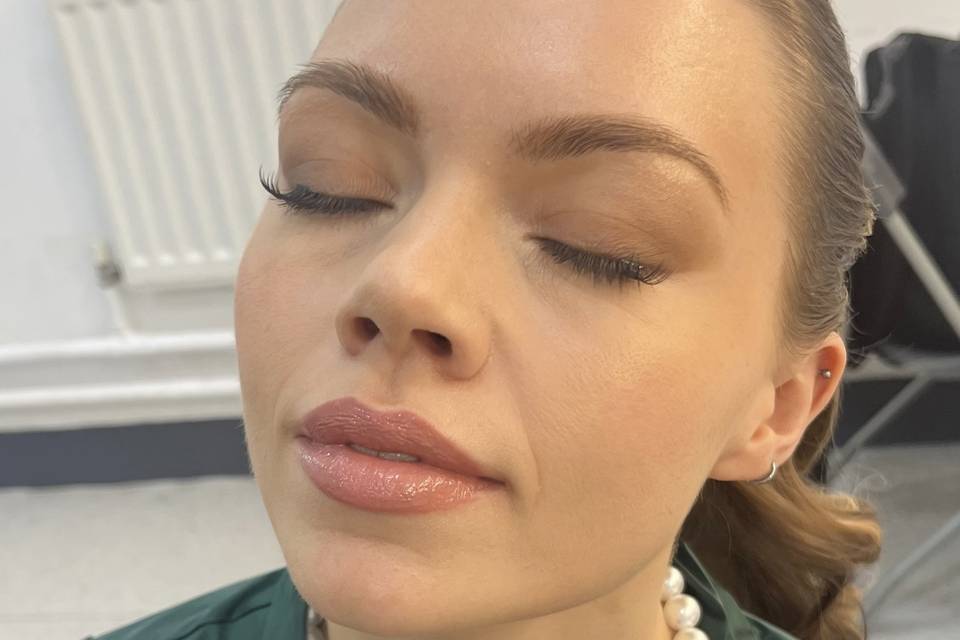 Soft radiant glam Bridal