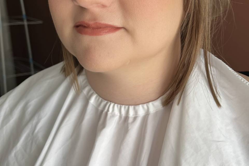 Natural bridal makeup
