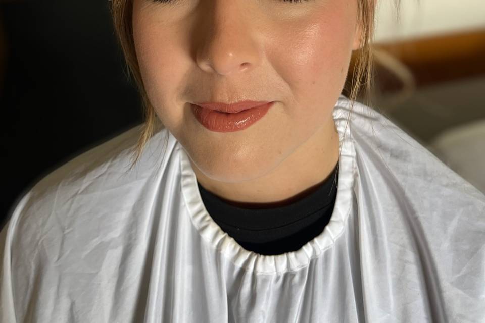 Soft glam  makeup