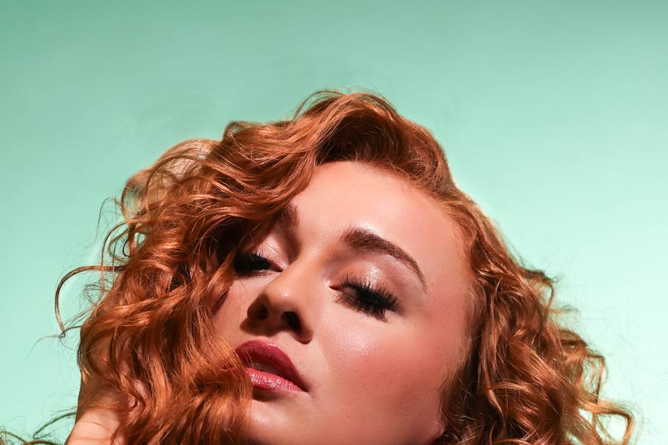 Natural soft glam makeup