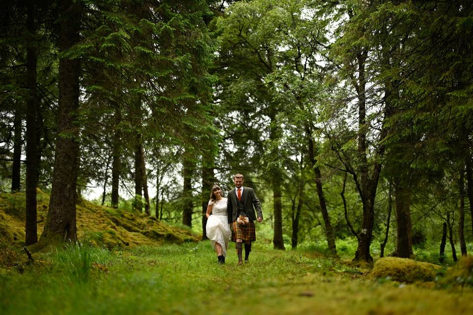 Elopement Woodland