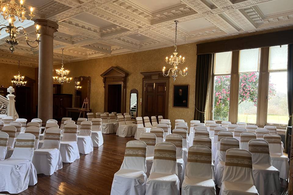 Ceremony in the hall