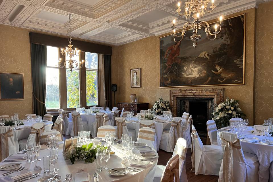 Wedding Breakfast in the Hall