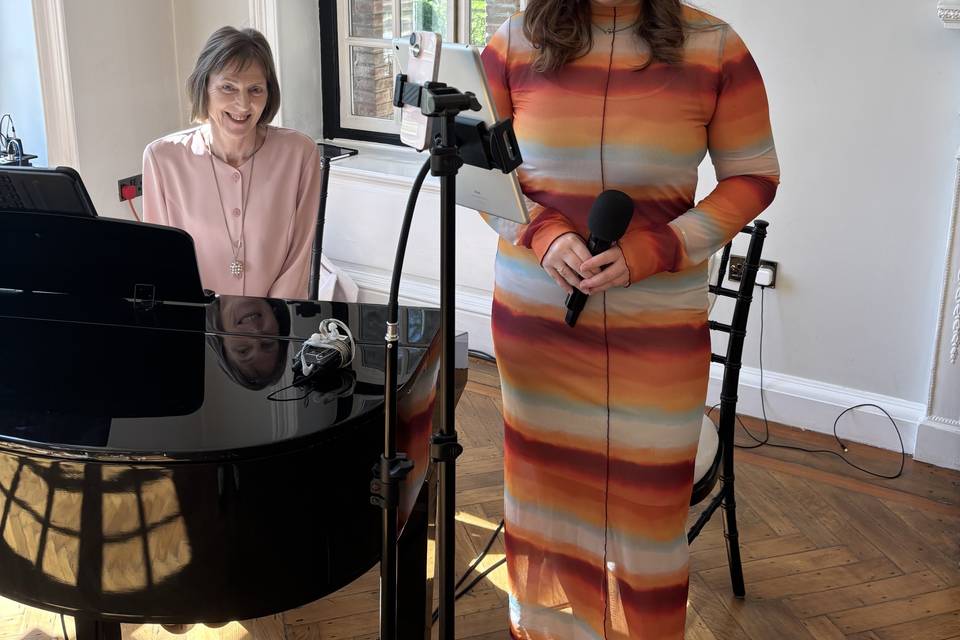 Piano and vocals
