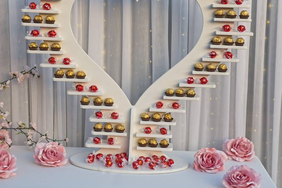 Treat heart display