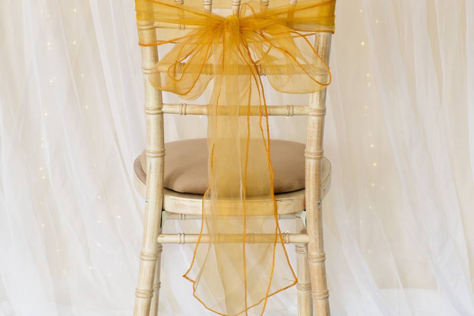 Organza Chair Sashes