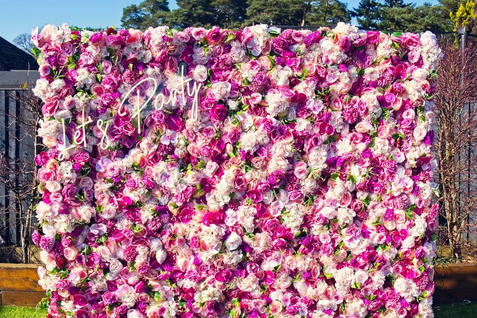 Flower Wall