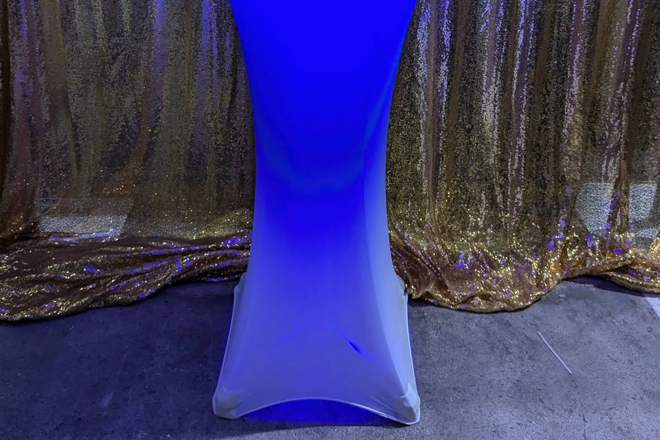 LED Poseur Table
