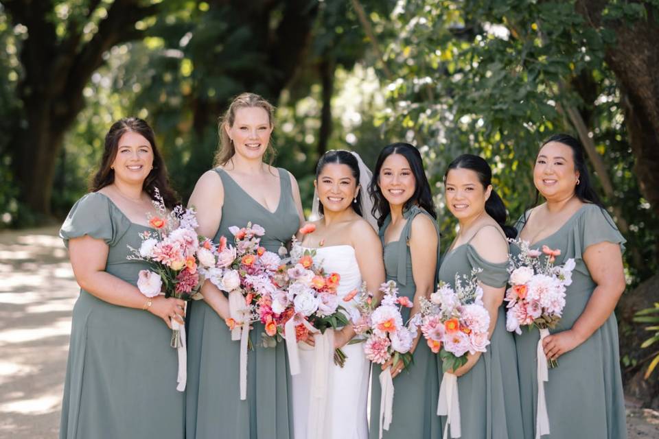 All bridal party make-up by me