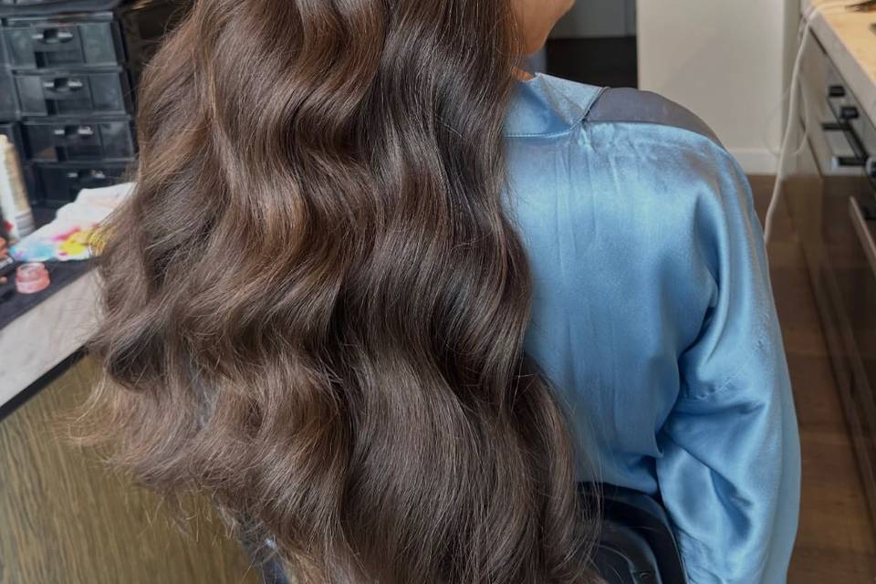 Classic half up half down