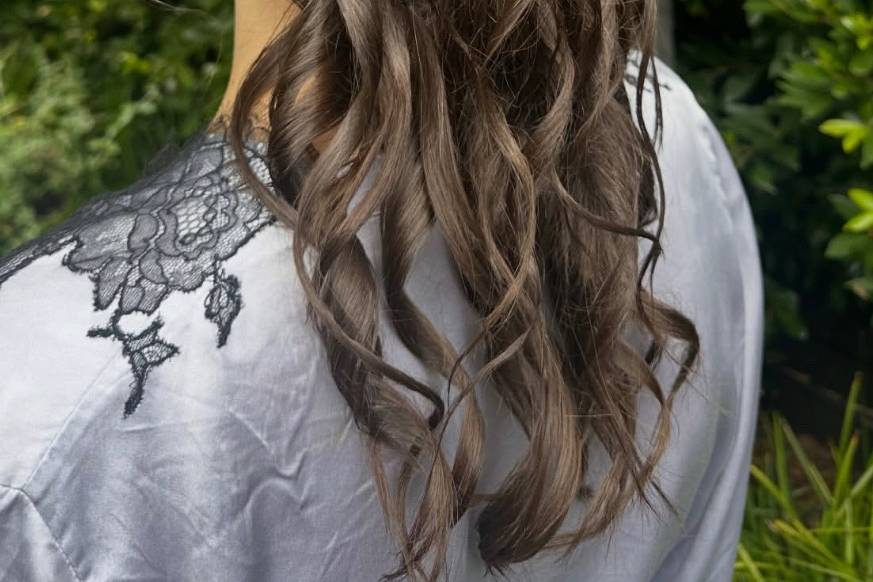 Fairy themed party hair