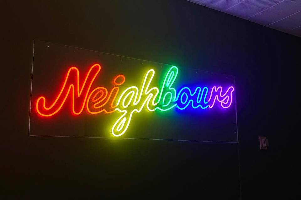 TV experience at Neighbours