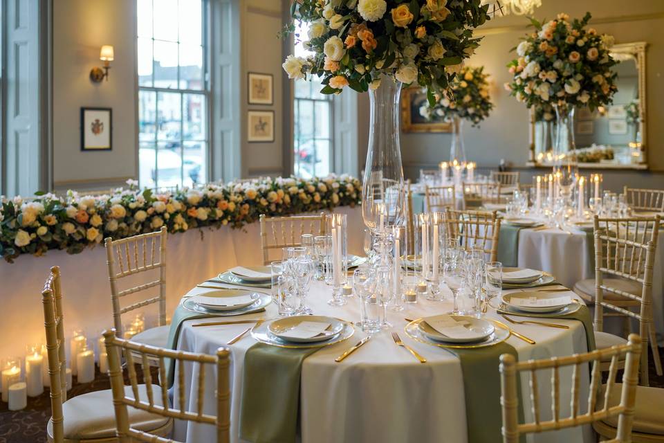 Ballroom Wedding Breakfast