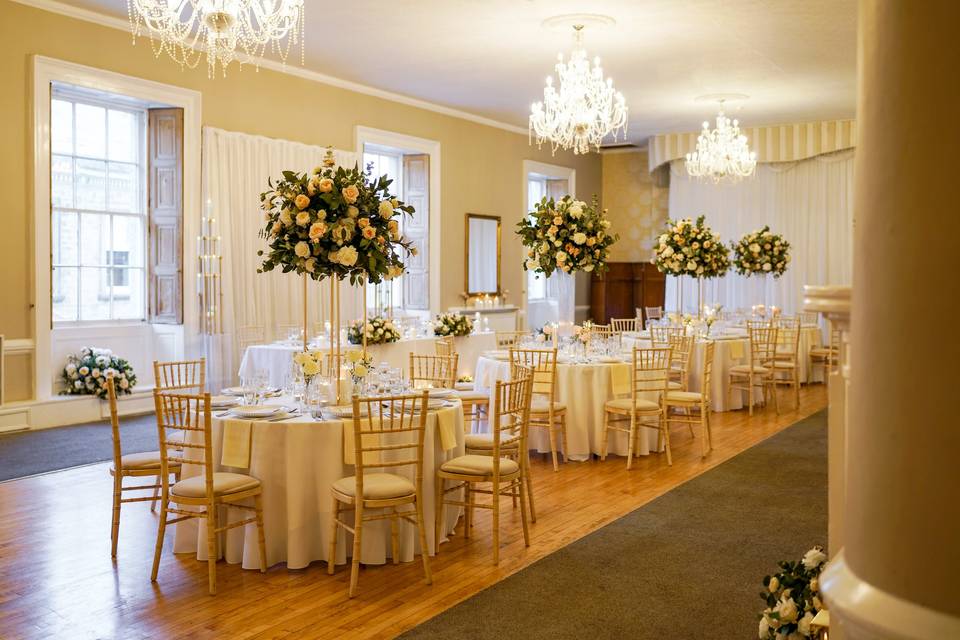 Ballroom Wedding Breakfast