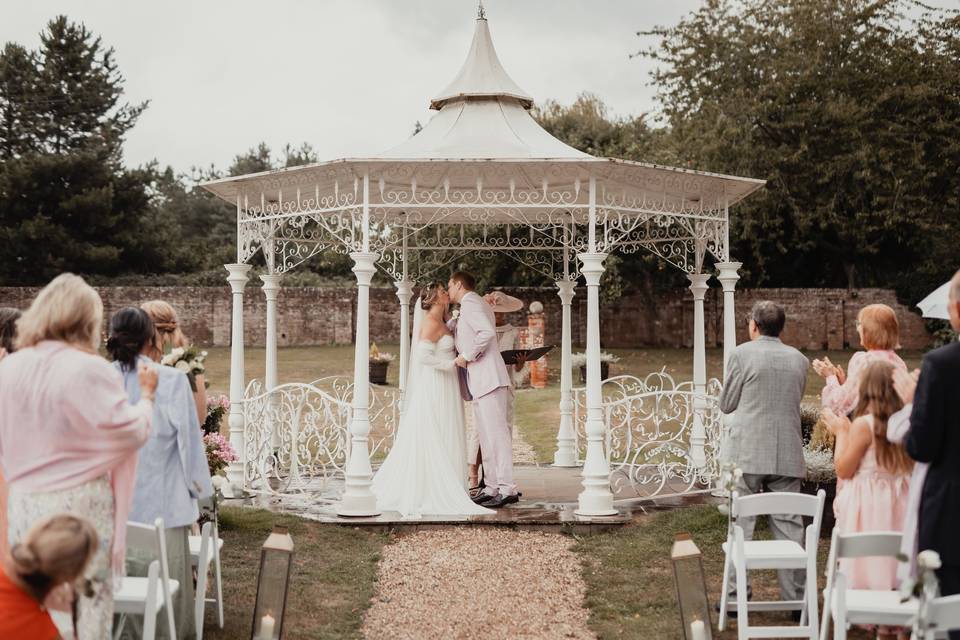 Bandstand ceremony