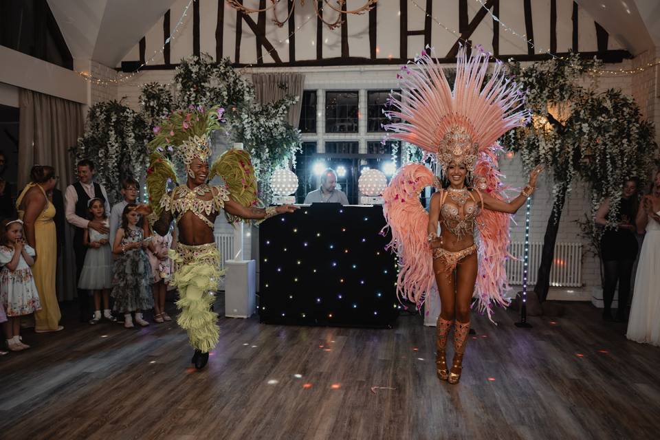 Wedding reception