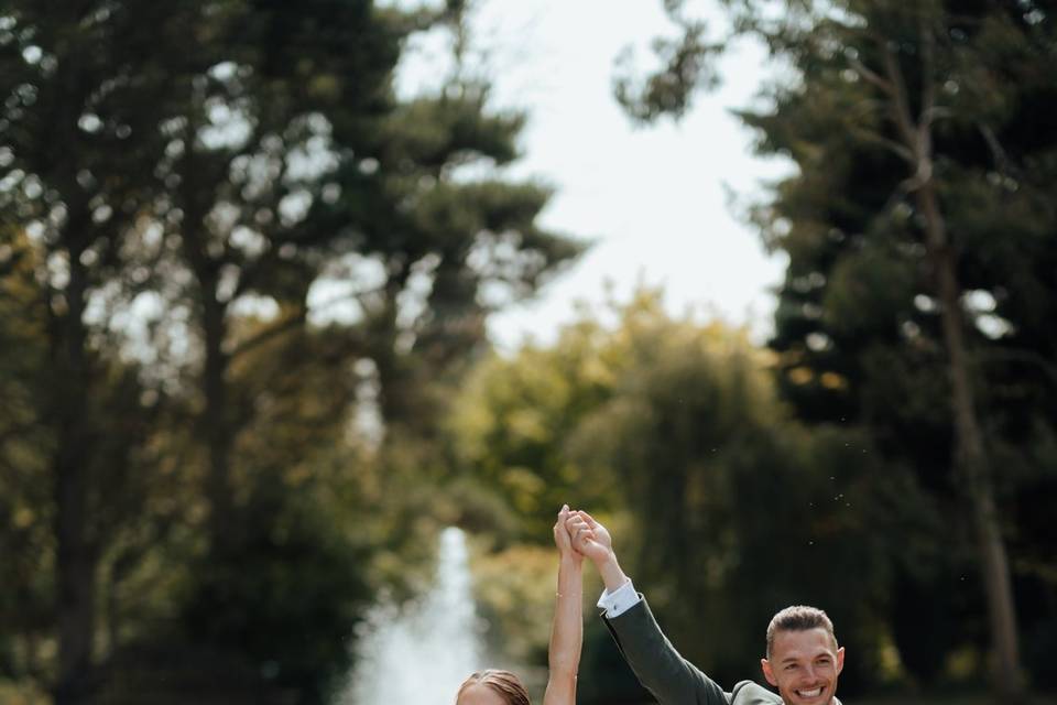Lakeside ceremony