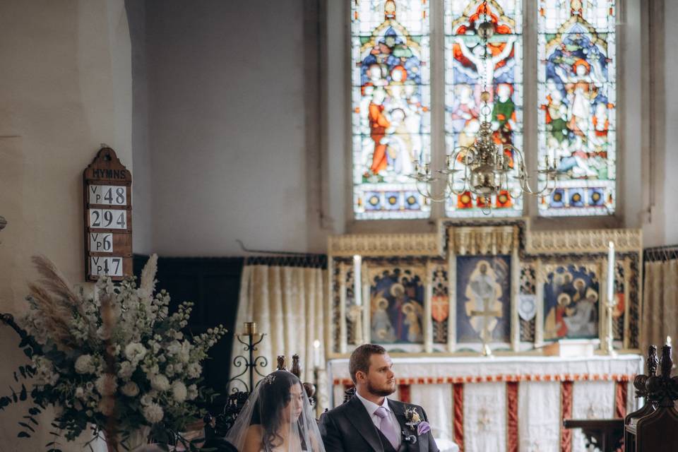 Church wedding