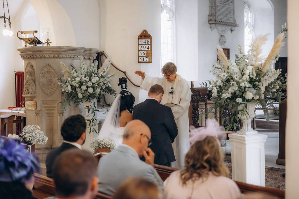 Church wedding