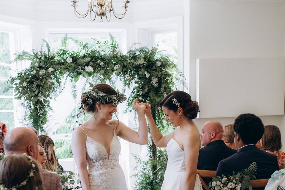 Richmond wedding couple