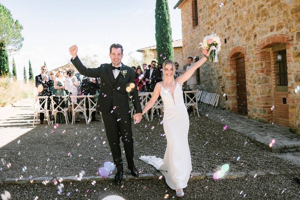 Wedding day Tuscany