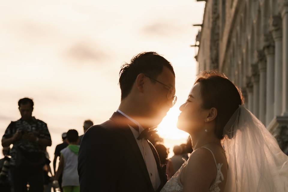 Wedding day in Venice