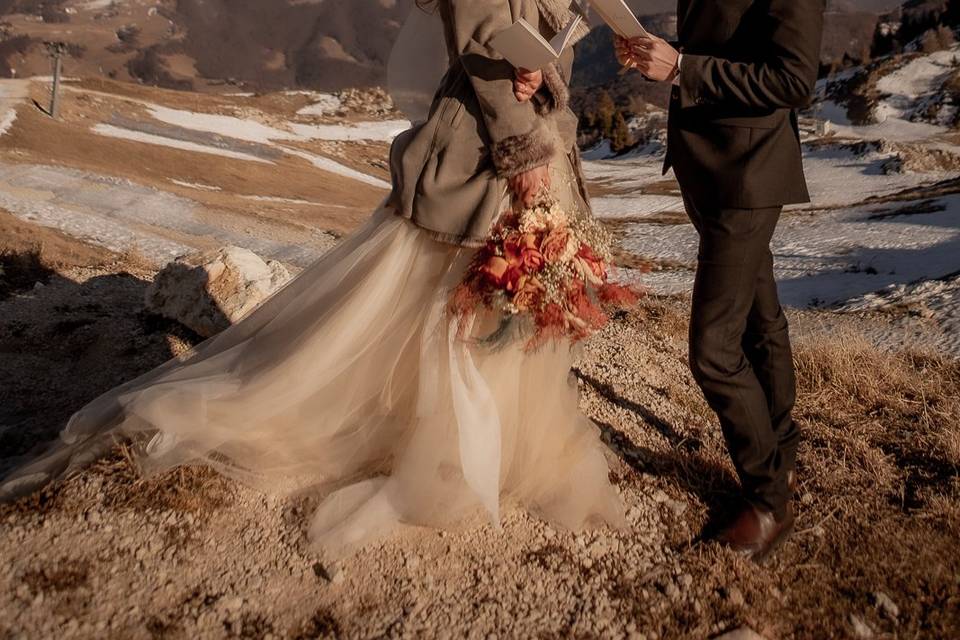 Mountain wedding - Italy