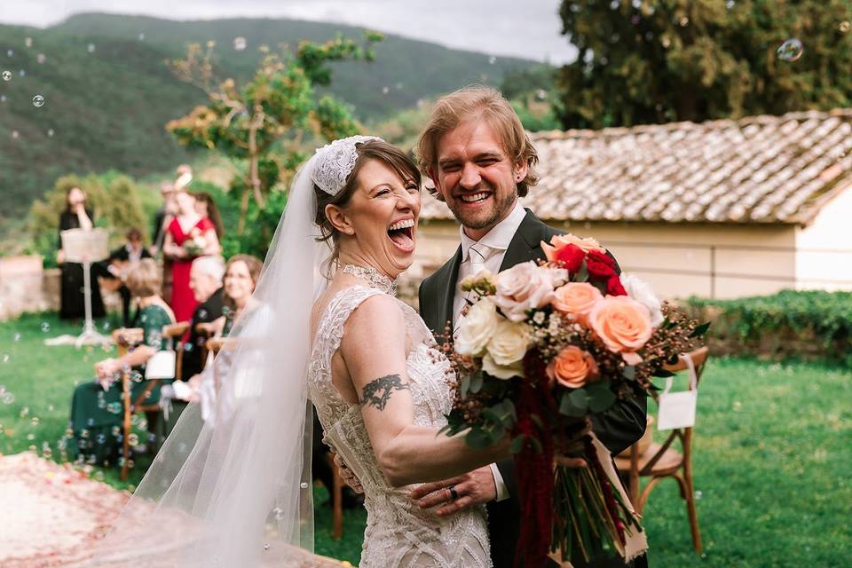 Wedding day Tuscany