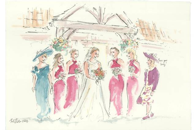 Wedding party image