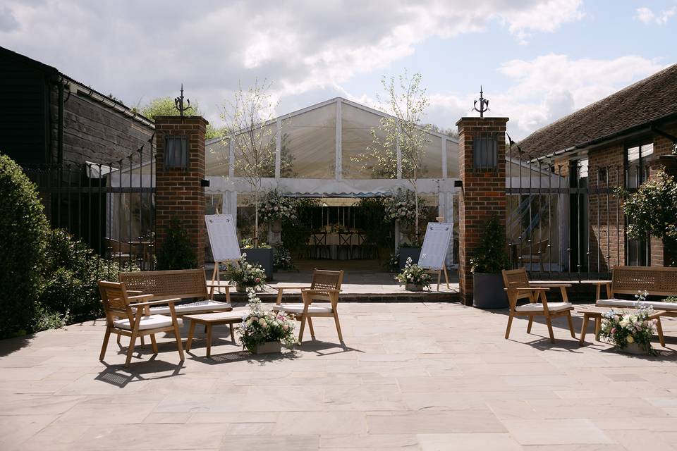 Burningfold marquee