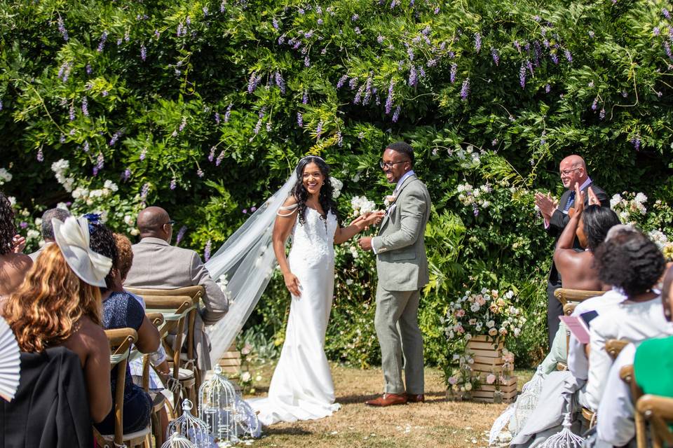 Just married