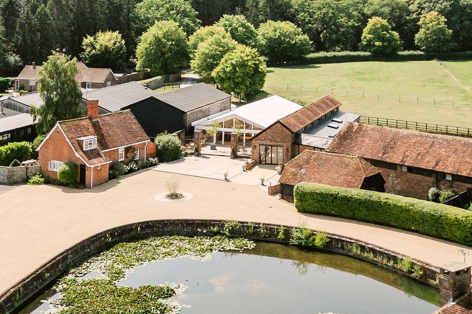 Burningfold Manor drone