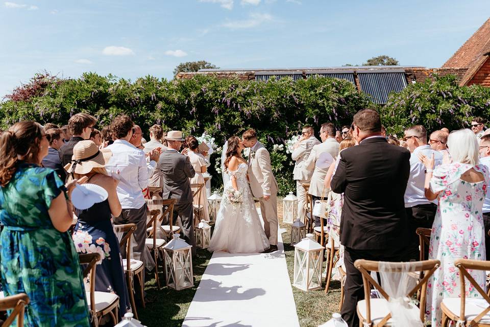 Just married
