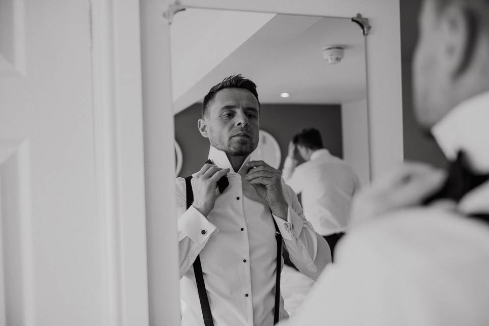 Groom prep