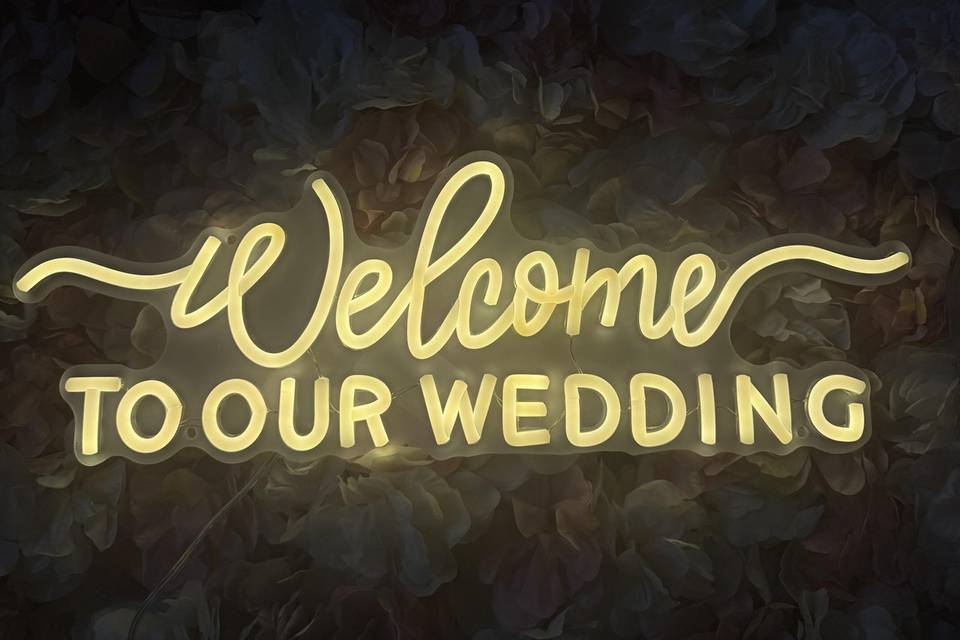 Welcome to our wedding